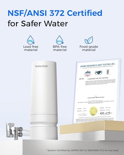 Waterdrop CTF-06 Water Filter for Sink Faucet with Filter Life Reminder - Image 5