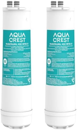 AQUA CREST RC EZ 1 Water Filter Replacement for Culligan® RC-EZ-1, 2 Pack by AQUACREST