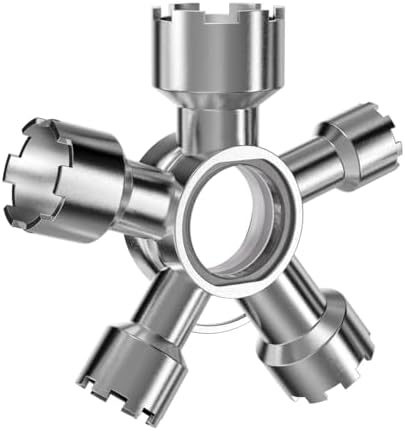 Heavy-Duty 10-in-1 Faucet Aerator Removal Tool Universal Metal Aerator Key by Unknown