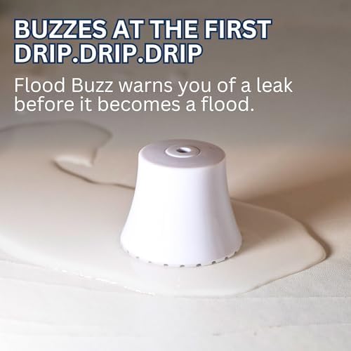 Flood Buzz Small Water Leak Detectors for Homes & Businesses - 3-Pack - Image 3