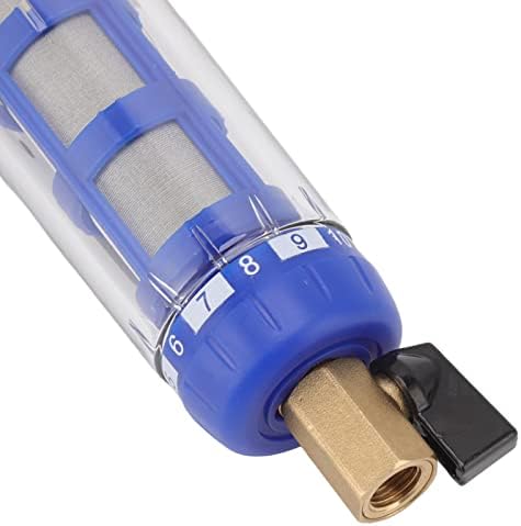 Cyclonic Sedimentation Water Filter Backwashing Pure Copper Whole House Water Filter with 40 60um High Accuracy Filtration for Washer Water Heater 21.6oz - Image 6