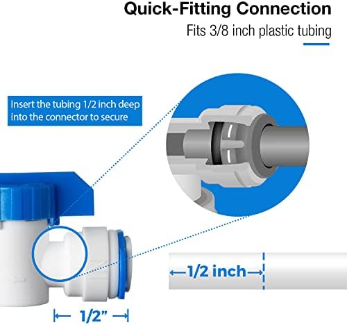 iSpring ICEK3 Water Line Splitter and Refrigerator Ice Maker Kit, 3/8 in - Image 3