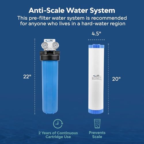 Applied Membranes Inc. Water Descaler for Tankless Water Heater and Whole-House Scale Protection - Image 4