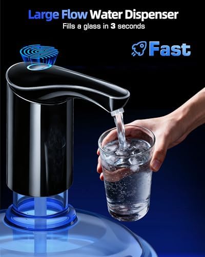 Highest-Output Water Dispenser for 5 Gallon Bottle, Electric Water Pump Jug - Image 2