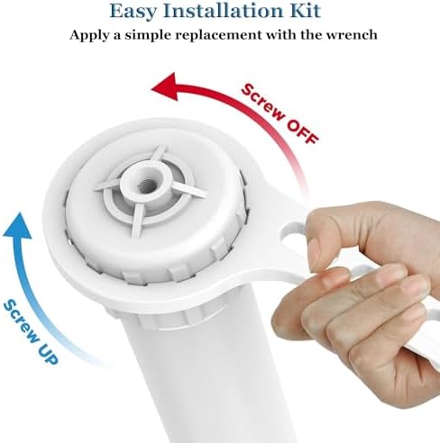1812 RO Membrane Housing Kit, for 50/75/100 GPD RO Membrane, with Accessories, for DIY RO Water System Reverse Osmosis System - Image 5