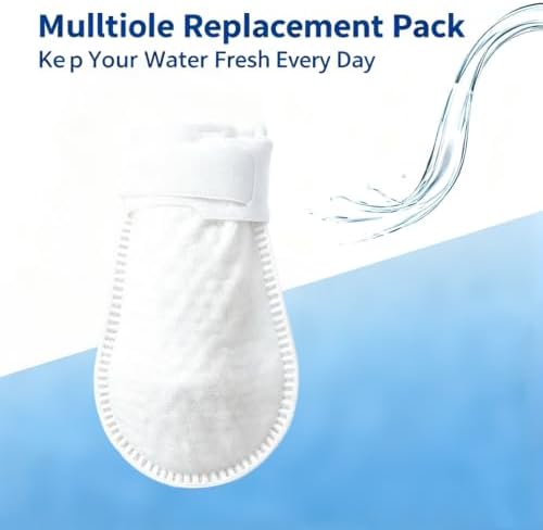 Faucet Filter Cotton Bags, Replaceable Non-Woven Sleeve for Kitchen & Bath (50 Pcs) - Image 5