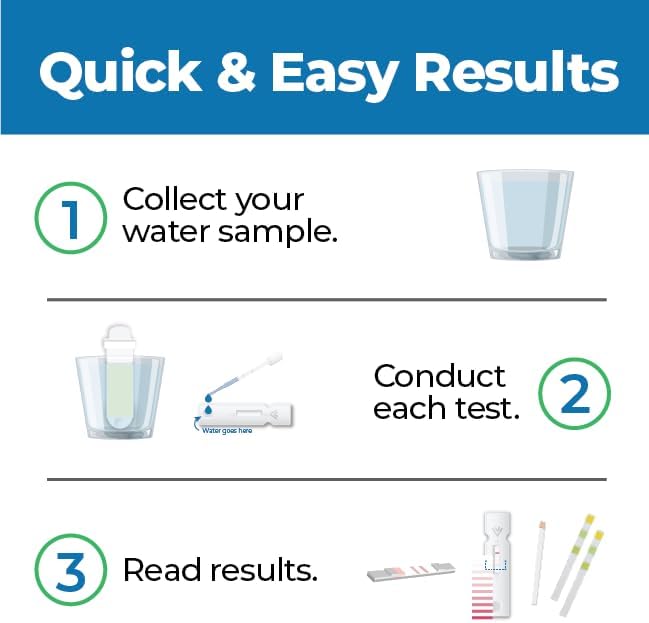 Drinking Water Test Kit, Detekt (USA) DIY for Lead, Bacteria, Mold & pH - Image 3