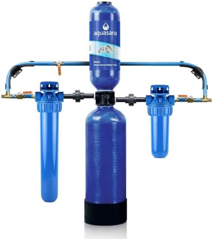 Aquasana Whole House Water Filter System | 1M Gal | Carbon & KDF | EQ-1000 by Aquasana