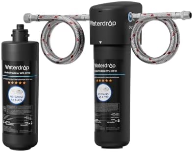 Waterdrop 10UA Under Sink Water Filter System with 2 Filters, 2 Year by Waterdrop