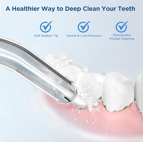 for Waterpik Replacement Heads, Replacement Tips for Waterpik Water Flosser, Suitable for Waterpik Accessories Replacement Tips, for PP-100E(6 Periodontal Tips) - Image 3