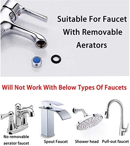 G-Sunny Quick-Connect Sink Faucet Sprayer Kit, Sink Hose Sprayer Accessories, Detachable Metal Adapter With Hand Shower,Hair Washing,Pet Cleaning,for Bathroom/Kitchen (Quick Connect Sprayer) - Image 7