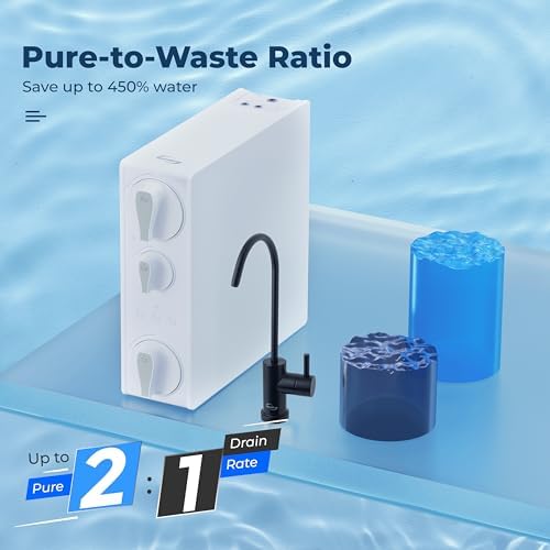 iSpring RO500-ORB Reverse Osmosis System, NSF/ANSI 58 Certified, 500 GPD - Image 5