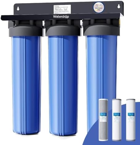 Waterdrop WHF3T-FG 3-Stage Whole House Water Filter System for Well Water by Waterdrop