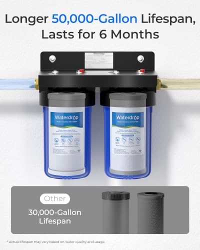 Waterdrop WF10FG Whole House Water Filter, Compatible with WHF21-FG - Image 5