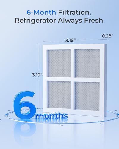 Waterdrop Refrigerator Air Filter, Replacement for LG® LT120F®, 3 Pack - Image 6