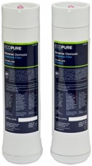 EcoPure ECOROF Reverse Osmosis Replacement Filter Set – Fits ECOP30 & Select Kenmore RO Systems – NSF-Certified – Reduces Lead, Chlorine, TDS & More – 6-Month Life – Easy Filter Changes by EcoPureWaterSolutions