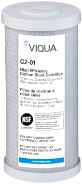 Viqua C2-01 Carbon Block Water Filter Cartridge, 10x4.5 Inch - Image 4