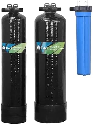 Tier1 300,000 Gallon Salt-Free TAC Descaler & Chloramine Filter System by Tier1