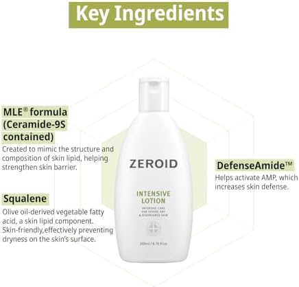 ZEROID Intensive Lotion, 6.8 fl oz (200ml) - Image 7
