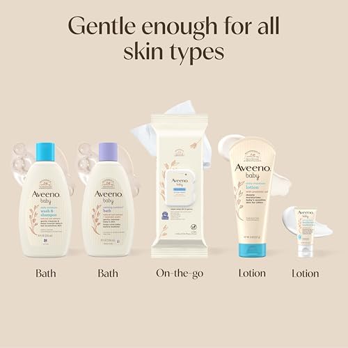 Aveeno Baby Welcome Little One Gift Set, Baby Essentials Set, 5 Items - Image 5