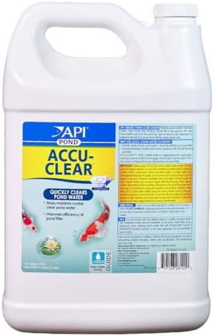 API Pond ACCU-Clear (1 Gallon) Water Clarifier - Improves Filter Efficiency by API