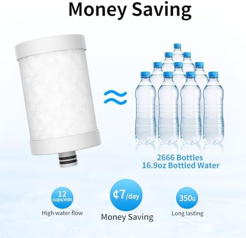 WINGSOL Stainless Steel Water Filter for Sink Faucet, NSF/ANSI 42&53, 360° Rotating Tap Purifier Reduce PFAS, Lead, Chlorine & Microplastics, 350 Gallons Long-Lasting Reinforced Housing Built-to-Last - Image 5