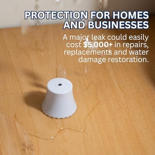 Flood Buzz Small Water Leak Detectors for Homes & Businesses - 3-Pack - Image 5