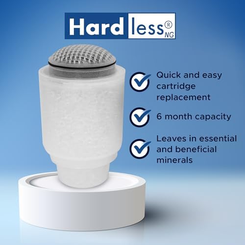 Hardless NG4 Whole House Water Filter with Extra NG4 Replacement Cartridge - Salt-Free Water Softener Alternative, 3/4" Inlet/Outlet, Compact, Easy to Install, Designed for Areas w/Hard Water - Image 5