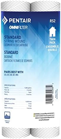 Pentair OMNIFilter RS2 String Wound Sediment Water Filter Cartridge by PentairOmniFilter