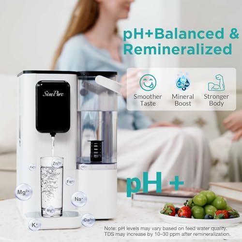 SimPure Y9A UV Countertop Reverse Osmosis Water Filter, Alkaline - Image 2