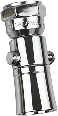 LDR Industries 520 1100CP-18 Water Saving Showerhead with Push Button Flow Control, Chrome Plated Brass by LDR+Industries