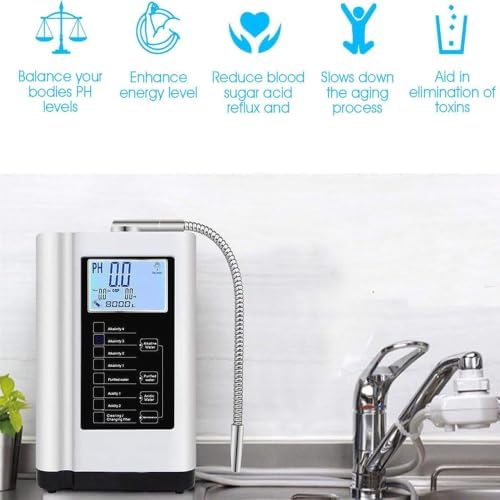 Alkaline Water Ionizer 7 Water Settings Silver - Image 3