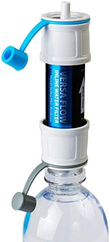 Versa Flow Light-Weight Water Filter System - Hollow Fiber Inline or Straw Filter for Survivor and Emergency Filtration - Image 4