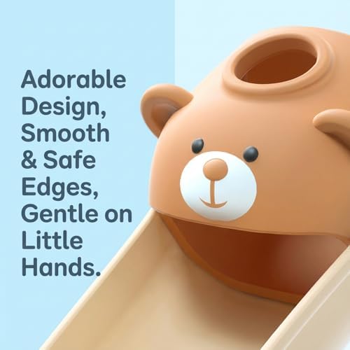 SKYROKU Faucet Extender for Toddlers with Temperature Sensor, Cute Bear - Image 4