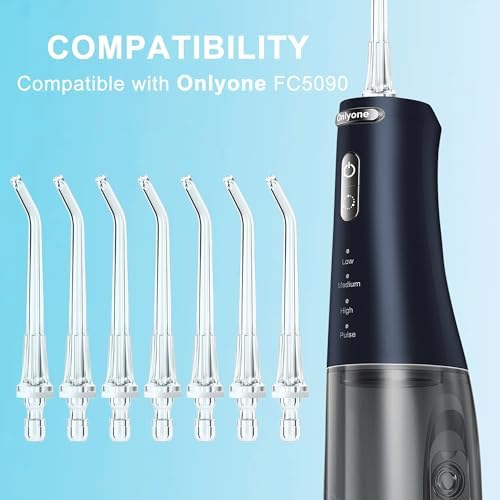 7 Replacement Head Compatible with Onlyone FC5090 Water Flosser,Classic Tip - Image 2