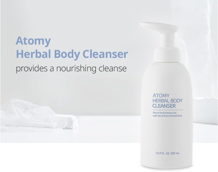 Herbal Body Cleanser Provides a Nourishing Cleansing Power with Fresh Herbal Ingredients (500ml 16.9 fl oz.) for Atomy - Image 5