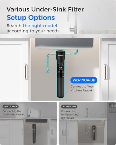 Waterdrop 17UA-UF 0.01 μm Ultra Filtration Under Sink Water Filter System - Image 6