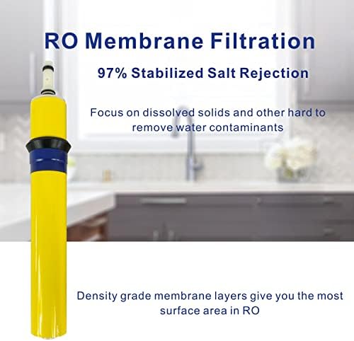 Replacement Filter Set With Membrane 33001056 75 GPD compatible for Hydrotech Reverse Osmosis System - Image 4