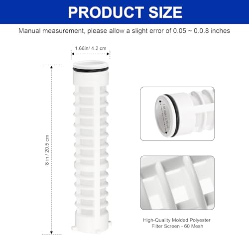 1-1/2" 60Mesh Spin Down Filter Screen for Rusco & Vu-Flow Filtration System - Image 4