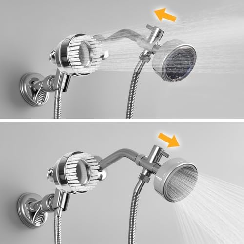 Pet Shower Attachment with 8.2ft Hose & Silicone Brush，Three modes Dog Bathing Tool，Easy Connect to Bathtub Faucet for Dogs Cats Home Use - Image 7