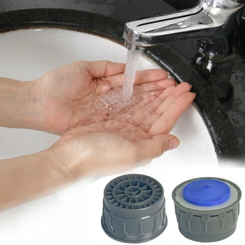 Faucet Aerator, 2.2GPM Flow Restrictor Plug-In Faucet Aerator Replacement Parts for Bathroom or Kitchen (blue 20 Pcs) - Image 6