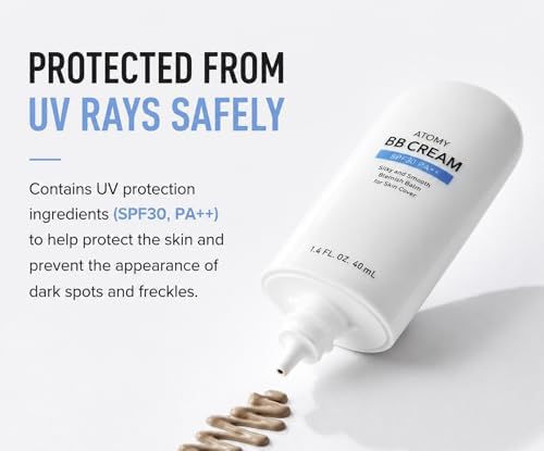 (2 Pack) A.t.o.m.y BB Cream SPF 30 PA++ Radiant coverage with anti-aging effects, hydration - Image 3