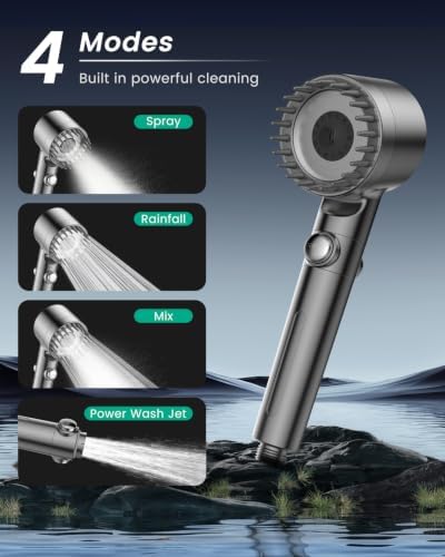 Filtered Shower Head with Handheld 3PCS Filters ShowerHead - Image 6