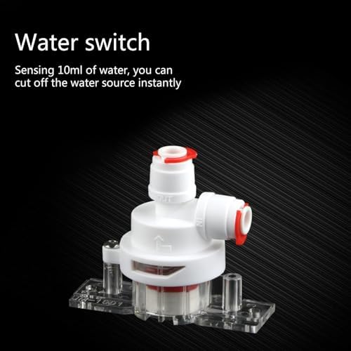Leak Stop Valves Water Protective for Reverse Osmosis Under Sink Water Filter Systems Auto Shut Offs Device Leaks Easy Installation Leak - Image 3
