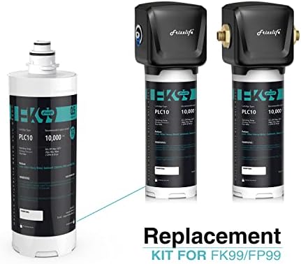 Frizzlife FK-HF Replacement Cartridge with Filter Loaded - for FK99 Under Sink Water Filter System - Image 2