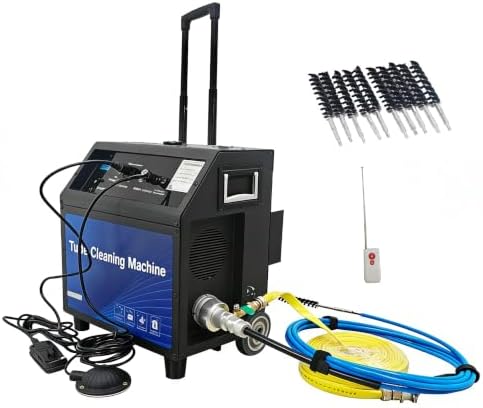 110V Condenser Pipeline Cleaning Machine for Dia 0.5-0.7" Tube by EQCOTWEA