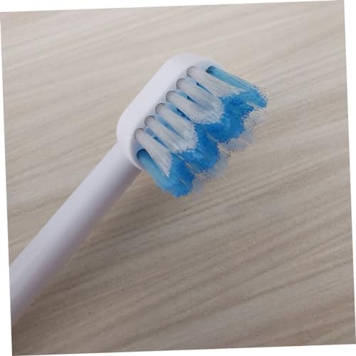 8Pcs Replacement Brush Heads, White ABS Material, Clean Gumline - Image 7