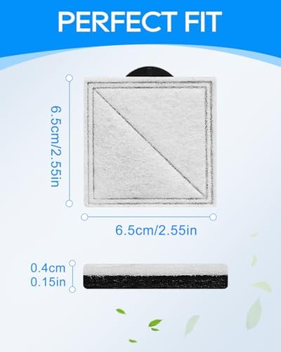12 Pcs Cat Water Fountain Filters Compatible with PetSafe Outlast - Image 4