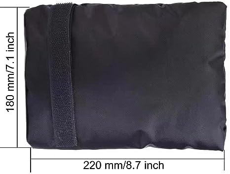 Outdoor Faucet Covers for Winter 3 Packs Hose Bib Protector Spout Cover Garden 8.7" x 7" x 2", Outside Spigot Pipe Freeze Protection Cover Insulated Tap Pouch (large) - Image 3