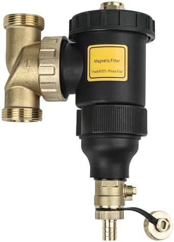 Water Heater Filter for Boiler, Magnetic Dirt Separator with Stainless by Unknown